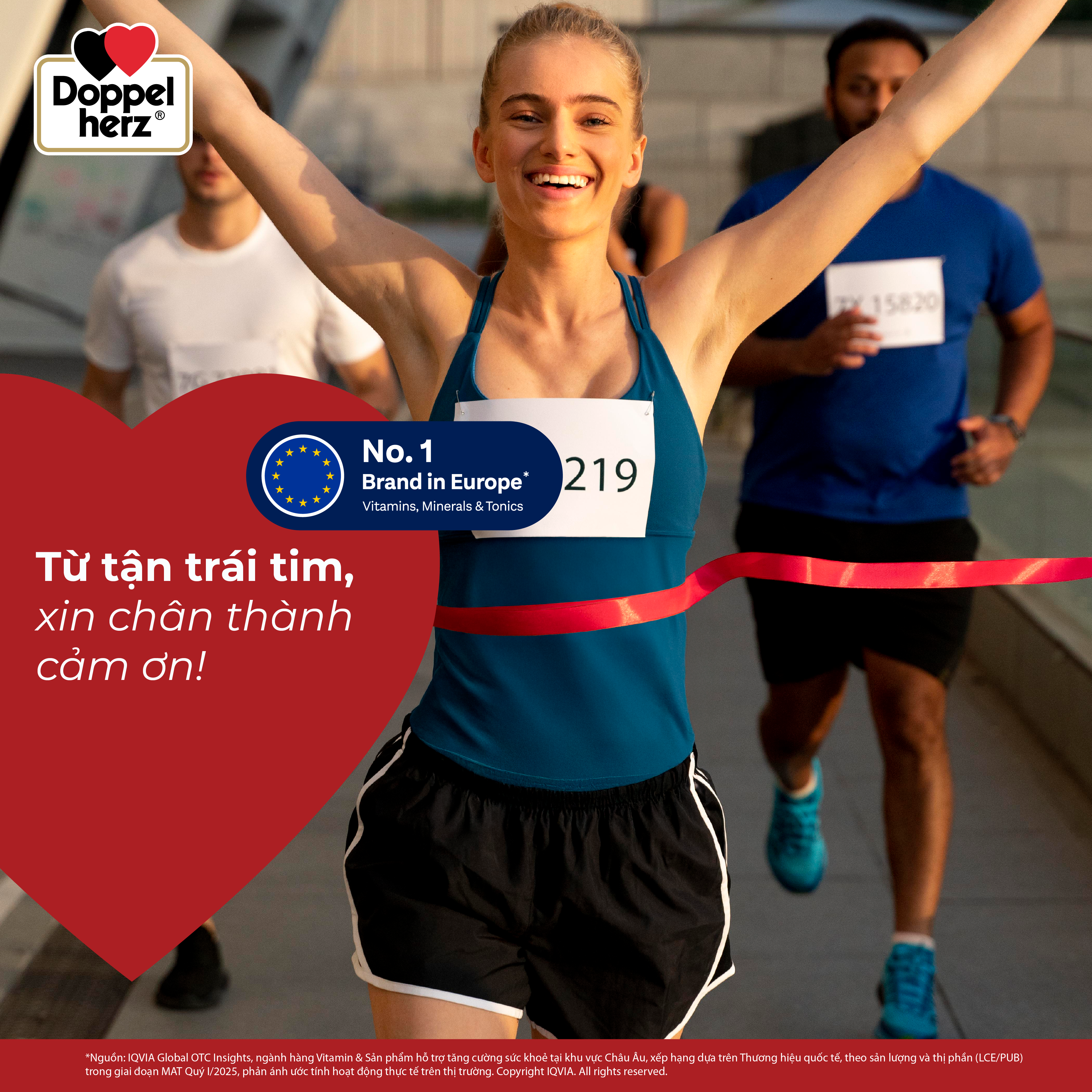 Doppelherz - thương hiệu số 1 châu Âu